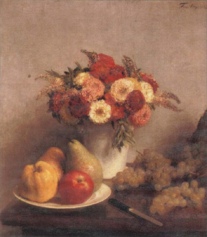 Jean Beraud Fruits and Flowers China oil painting art